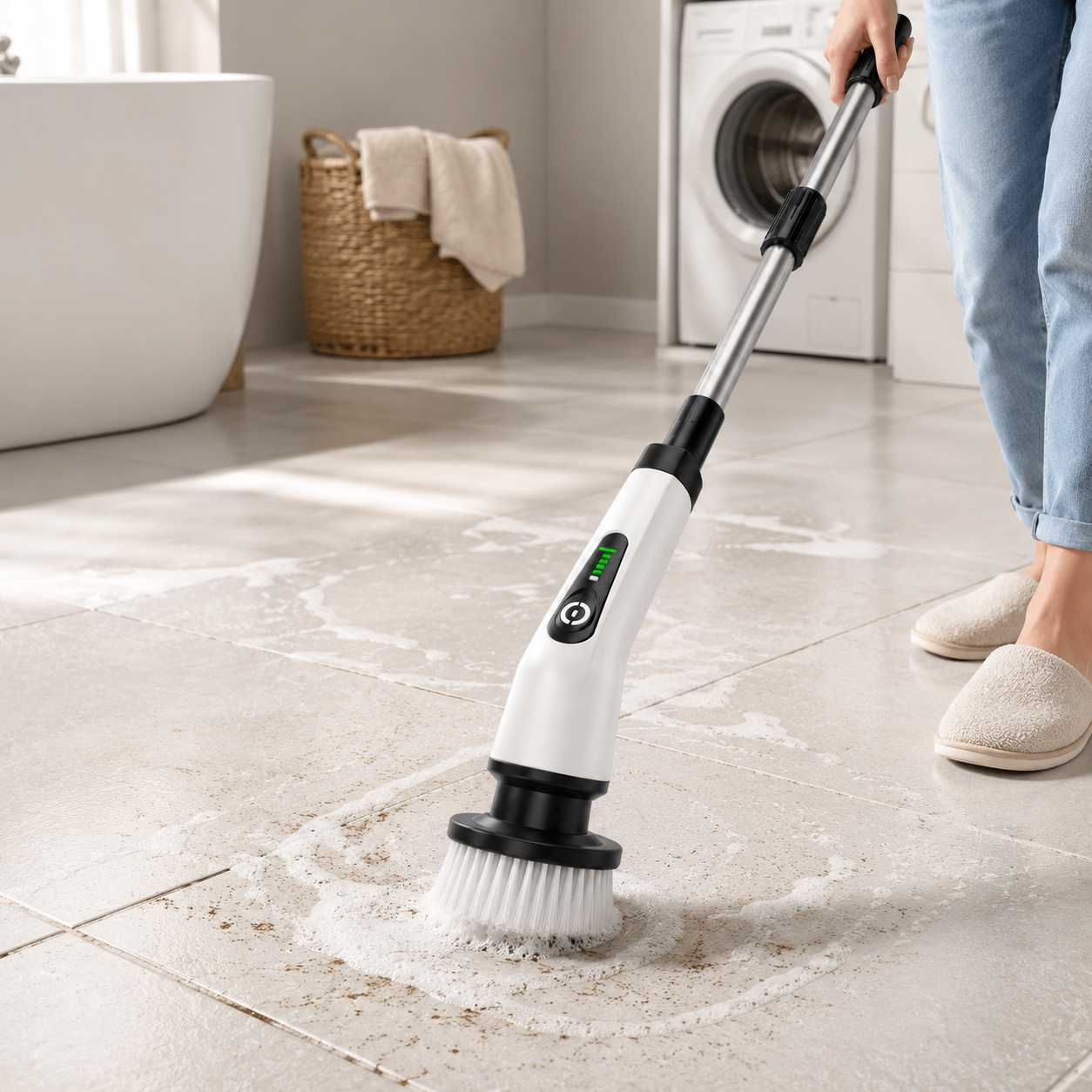 Velvé Pro 8-in-1 Electric Spin Scrubber