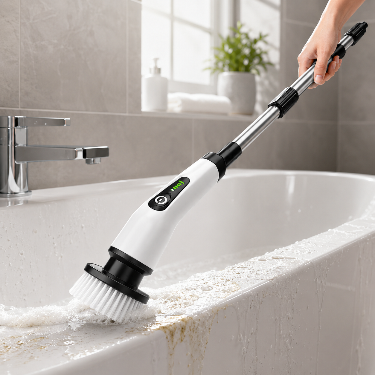 Velvé Pro 8-in-1 Electric Spin Scrubber