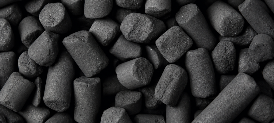 Activated carbon pellets