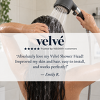 Velvé Pro Handheld Filtered Showerhead