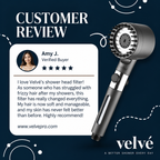 Velvé Pro Handheld Filtered Showerhead